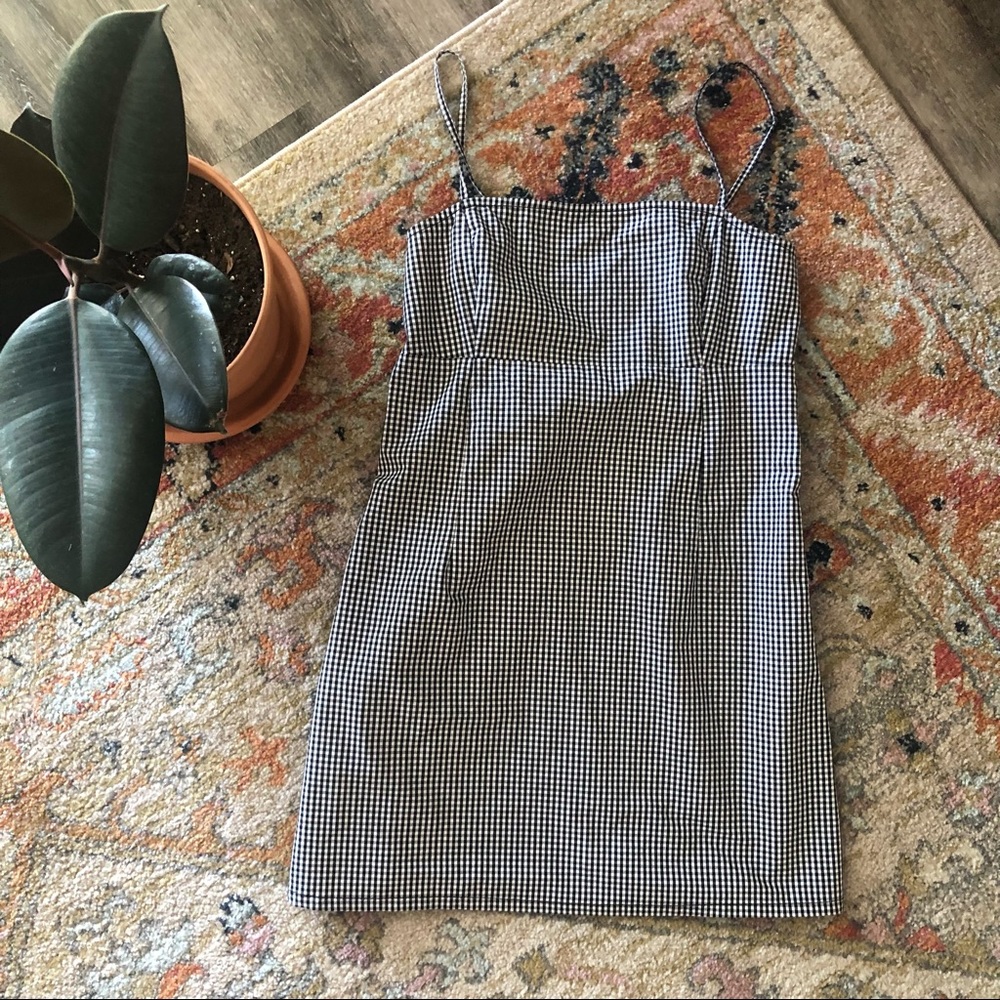 Garage | Gingham Mini Dress